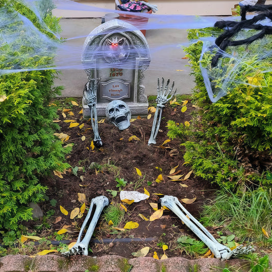 Skeleton Coming Out of the Ground