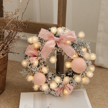 Christmas Wreath - Elegant Seasonal Decor - Decorative Wreath for Home & Holiday