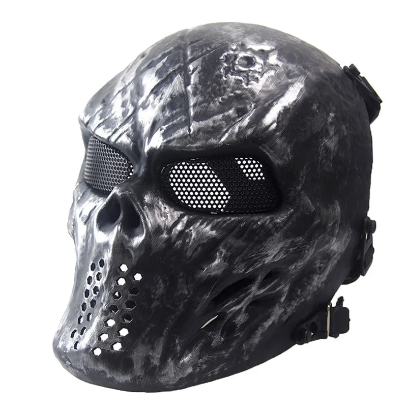 Skeleton Warrior  Camouflage Cool Skull Mask