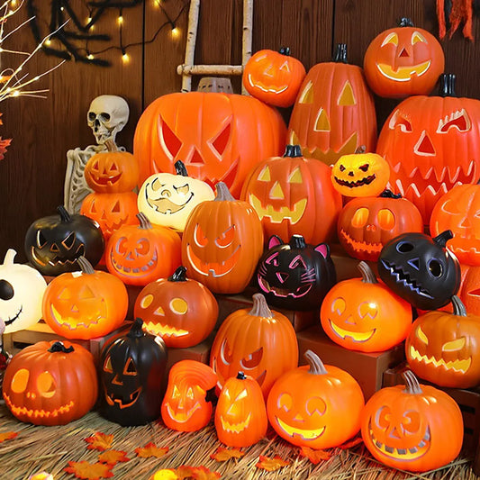 1PCS Scary Halloween Pumpkin Lantern