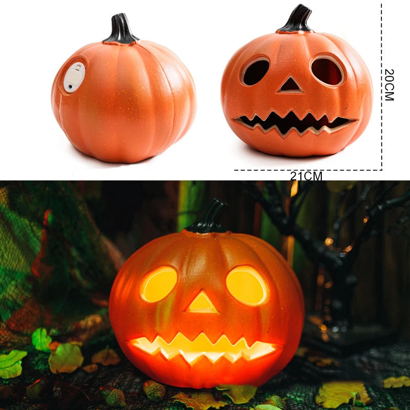 Halloween Decoration Scream Led Pumpkin