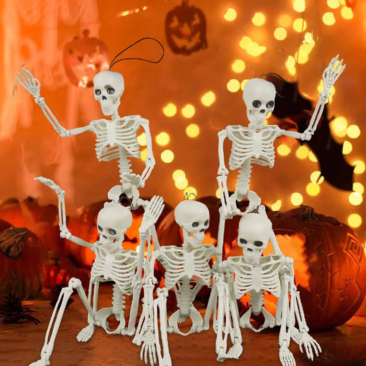 1-3Pcs Halloween Posable Skull