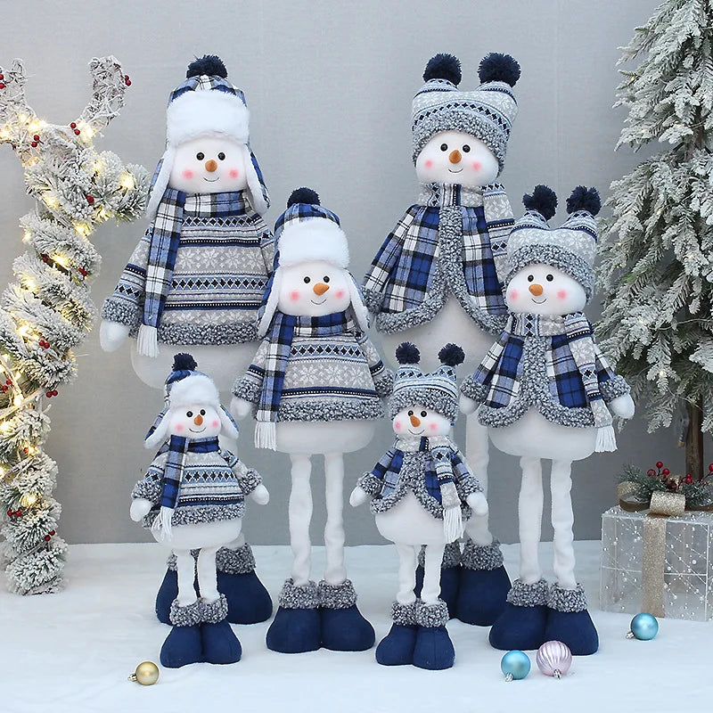 Large Christmas Snowman Dolls Decortion