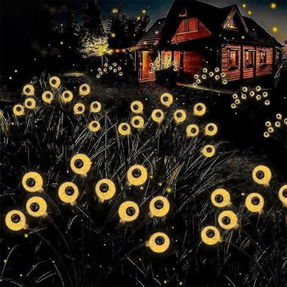 Ghost Eyeball Stake Light Bleeding Eyeballs Firefly Solar Lights for Yard