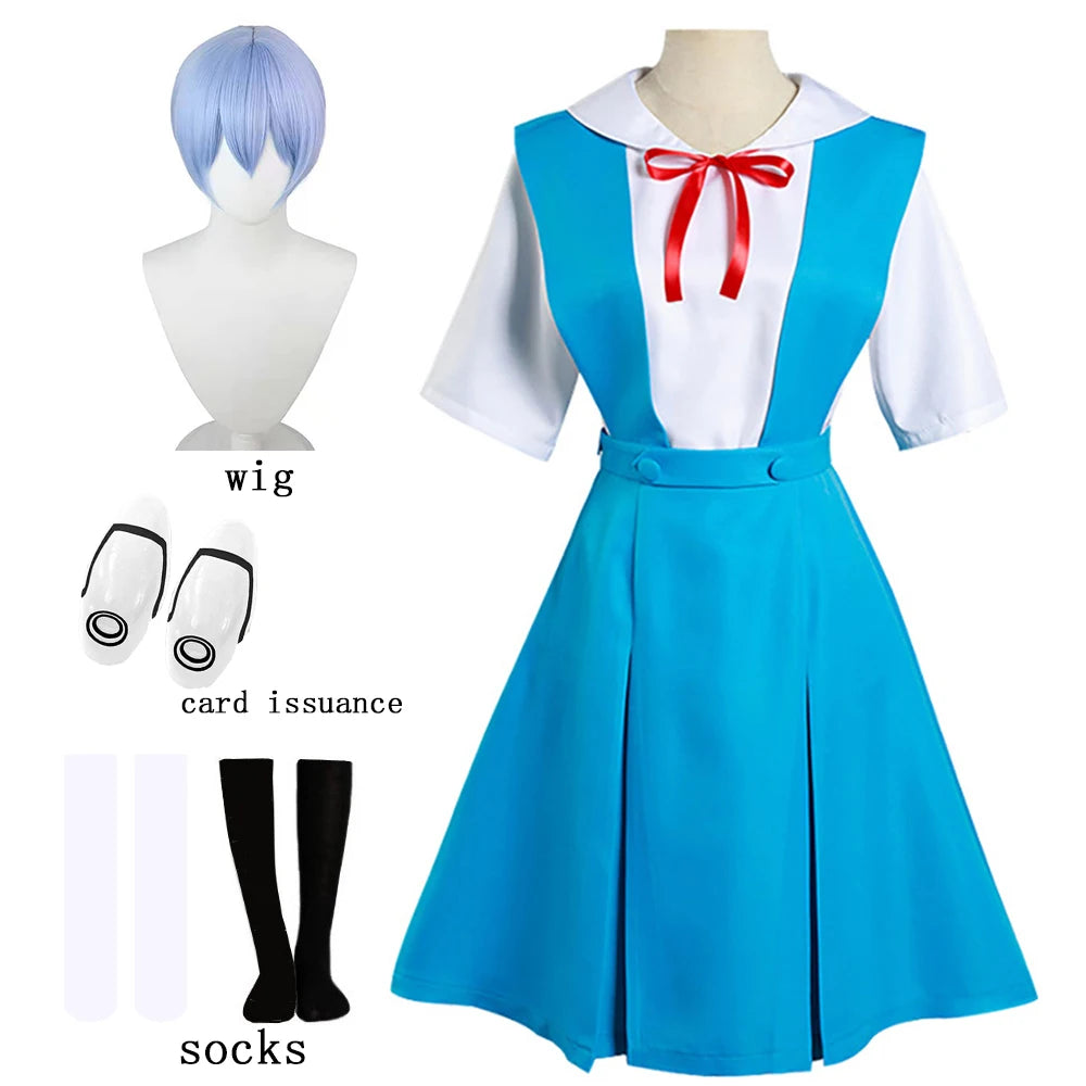 Rei Ayanami Cosplay Costume Asuka Langley