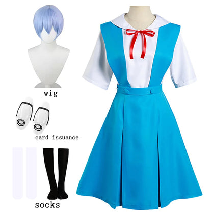 Rei Ayanami Cosplay Costume Asuka Langley