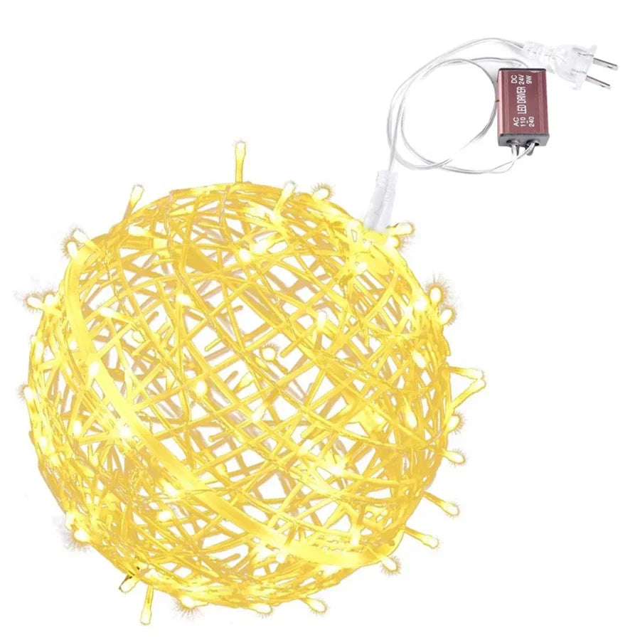 20/30CM Christmas Globe Fairy Light String Outdoor Lantern