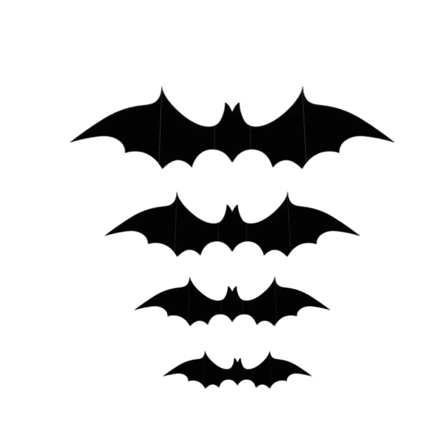 Halloween Bats 3D Wall Stickers