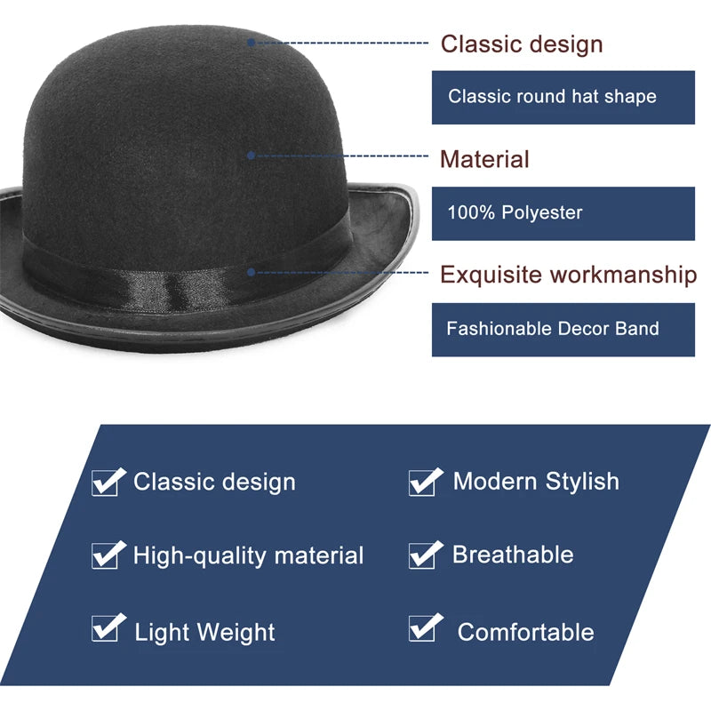 Halloween Men Women Magician Hats Cap