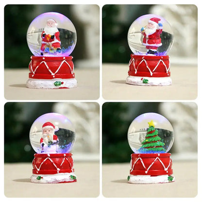 Christmas Glass Snow Globe Decor