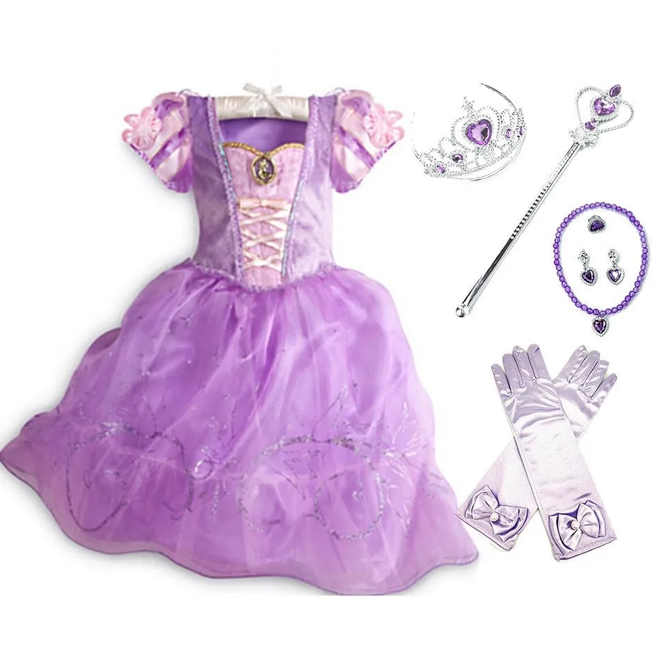 Baby Girl Rapunzel Costume
