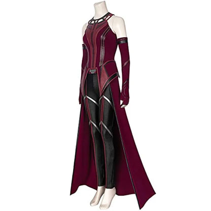 Scarlet Cosplay Witch Maximoff Wanda Vision Cosplay Costume