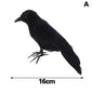 Halloween Decoracion Simulation Black Crow