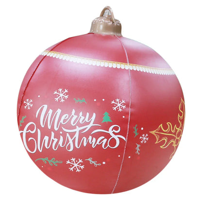 60CM Outdoor Christmas Inflatable Decorated Ball