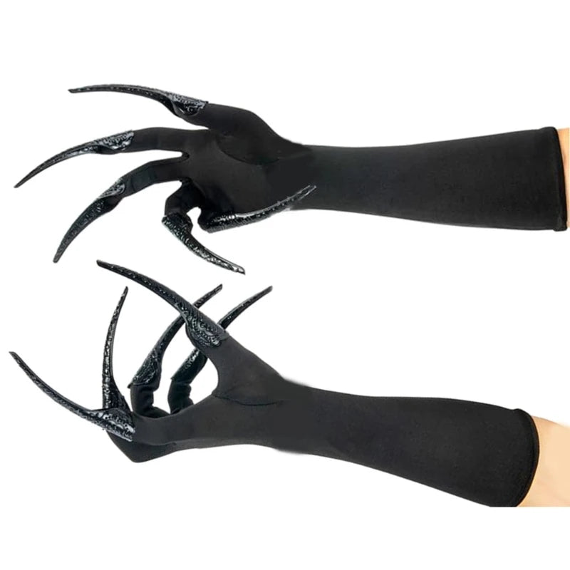 Scary Long Nails Gloves Cosplay Party Costume