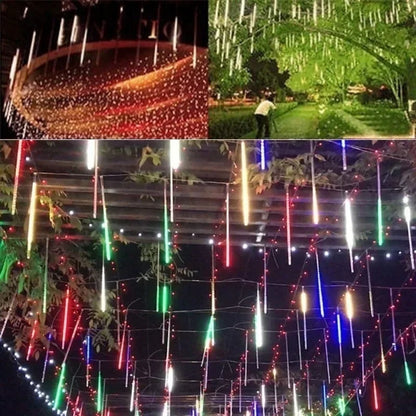 30cm /50cm Waterproof Meteor Shower Rain 8 Tube LED String Lights