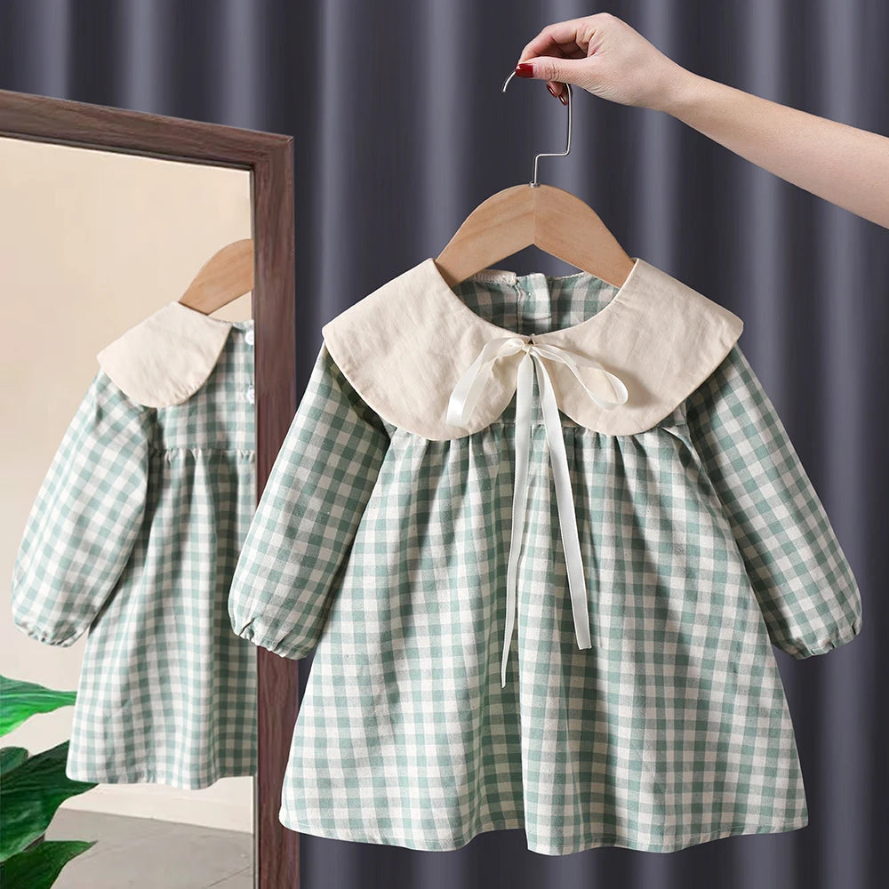 Bow Long sleeved Dresses costume