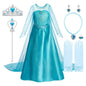 Halloween Elsa Dress for Girls Children Party