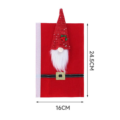 Christmas Refrigerator Door Handle Covers