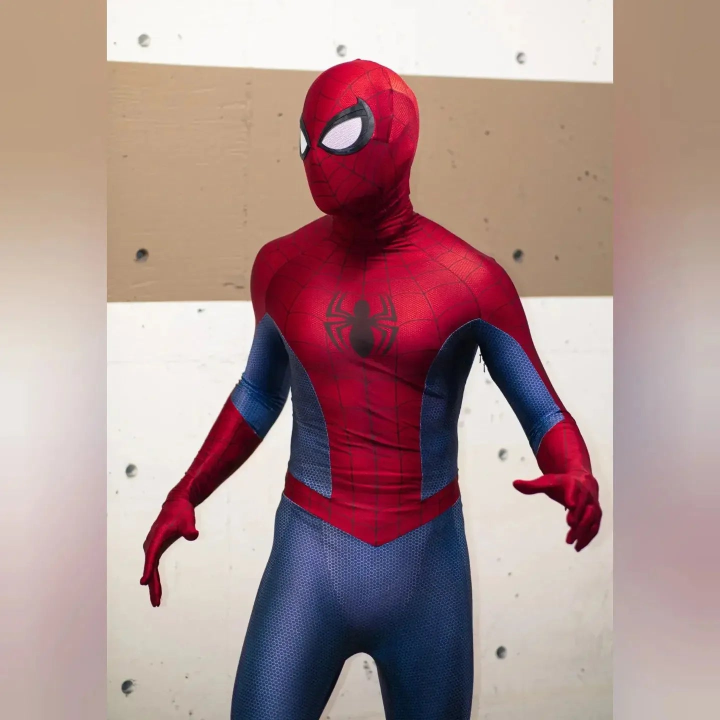 Halloween Men Spider Cosplay Costume  Jumpsuit
