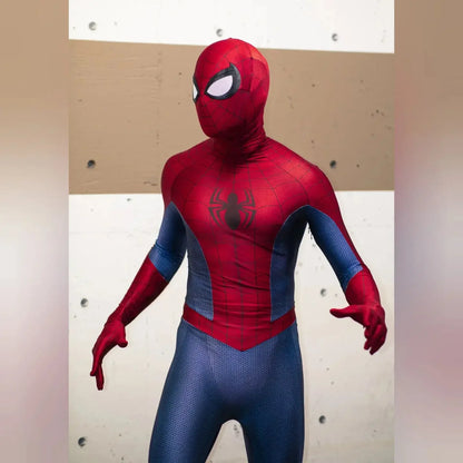 Halloween Men Spider Cosplay Costume  Jumpsuit