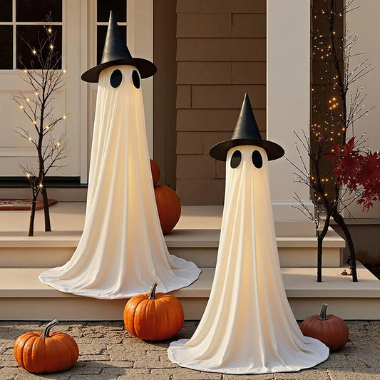 Halloween glowing ghost decoration
