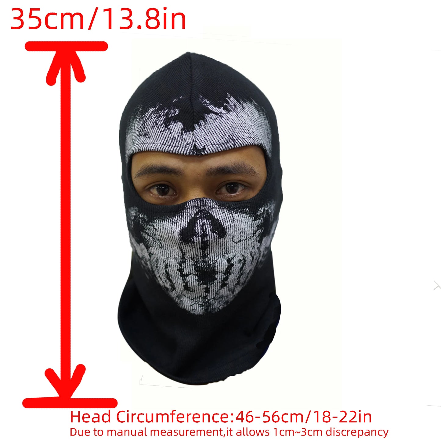 Mask Skull Ghost for Motorcycle Riders