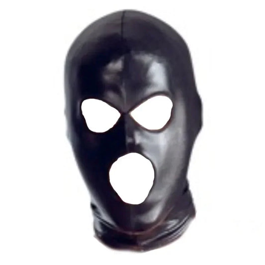 Cosplay Wetlook Hood Head Latex Mask