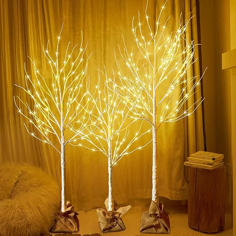 1.8M Lighted Birch Tree