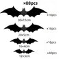 Halloween Bats 3D Wall Stickers