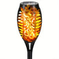 12LED Solar Flame Light Outdoor,Waterproof 12LEDs