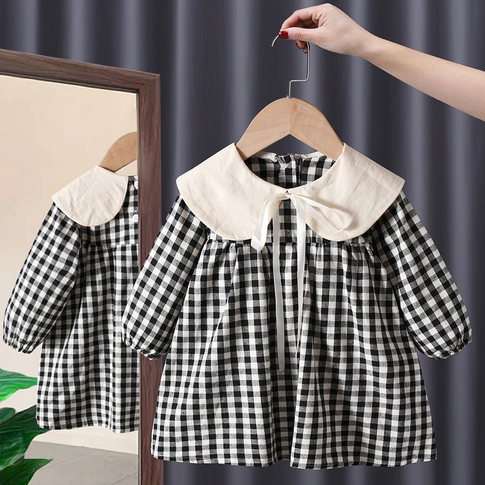 Bow Long sleeved Dresses costume