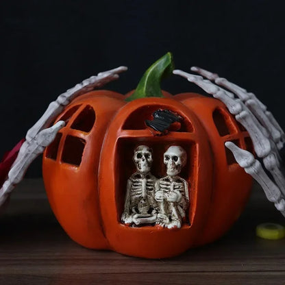 Scary Skull Hand Realistic Skeleton
