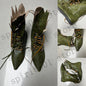 Medieval Gothic Retro Elf Witch Boots