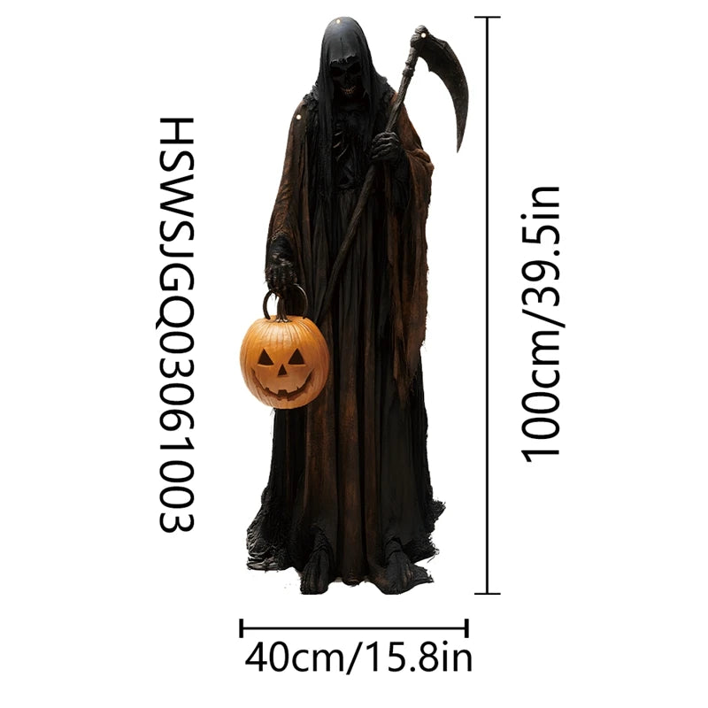 2D Halloween Horror Evil Pumpkin Man