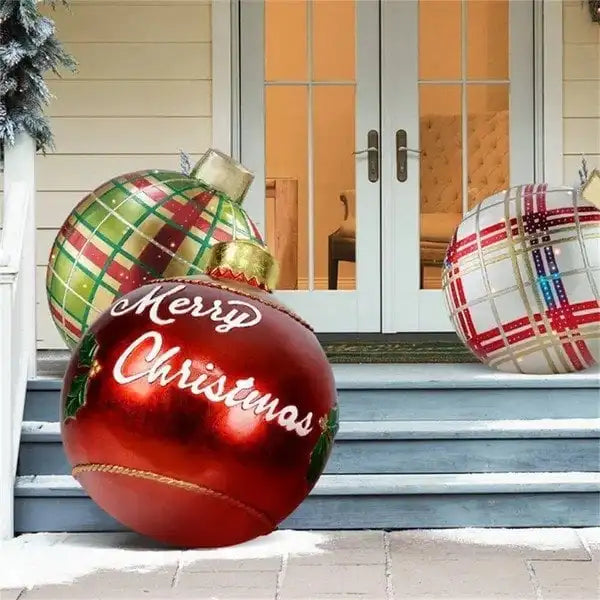 60CM Outdoor Christmas Inflatable Decorated Ball