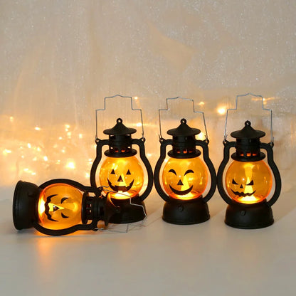 LED Hanging Pumpkin Lantern Light