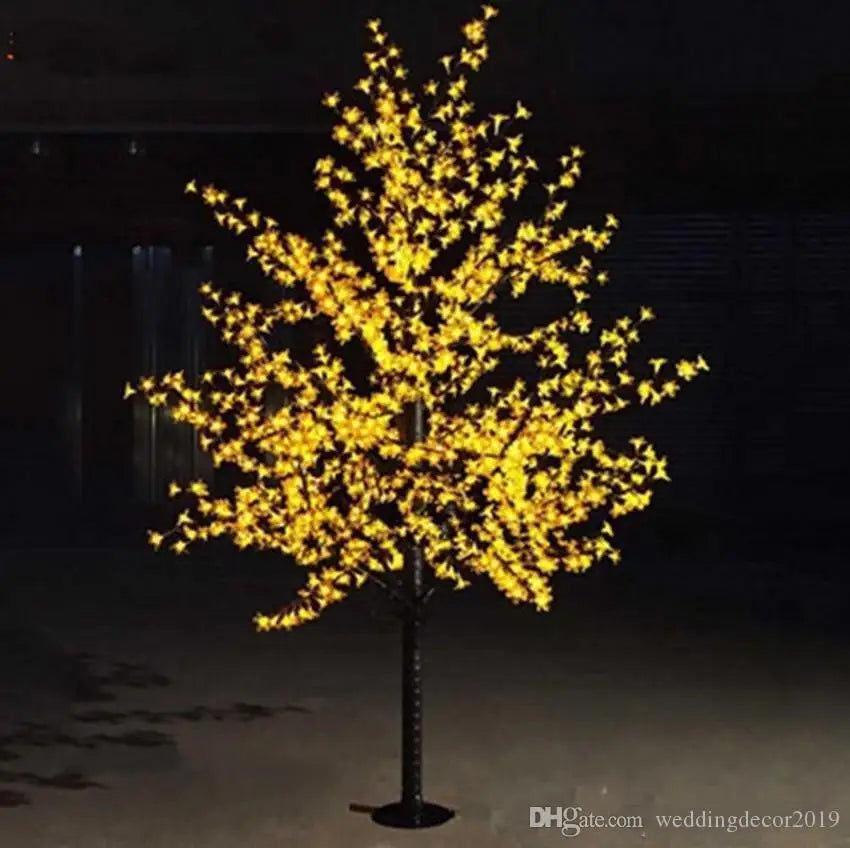 LED Cherry Blossom Christmas Tree Light – 1.5m Outdoor Lighting