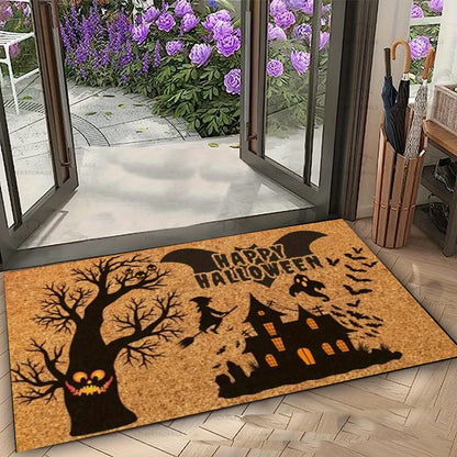 Jack-o'-lantern Halloween Doormat Door Mat