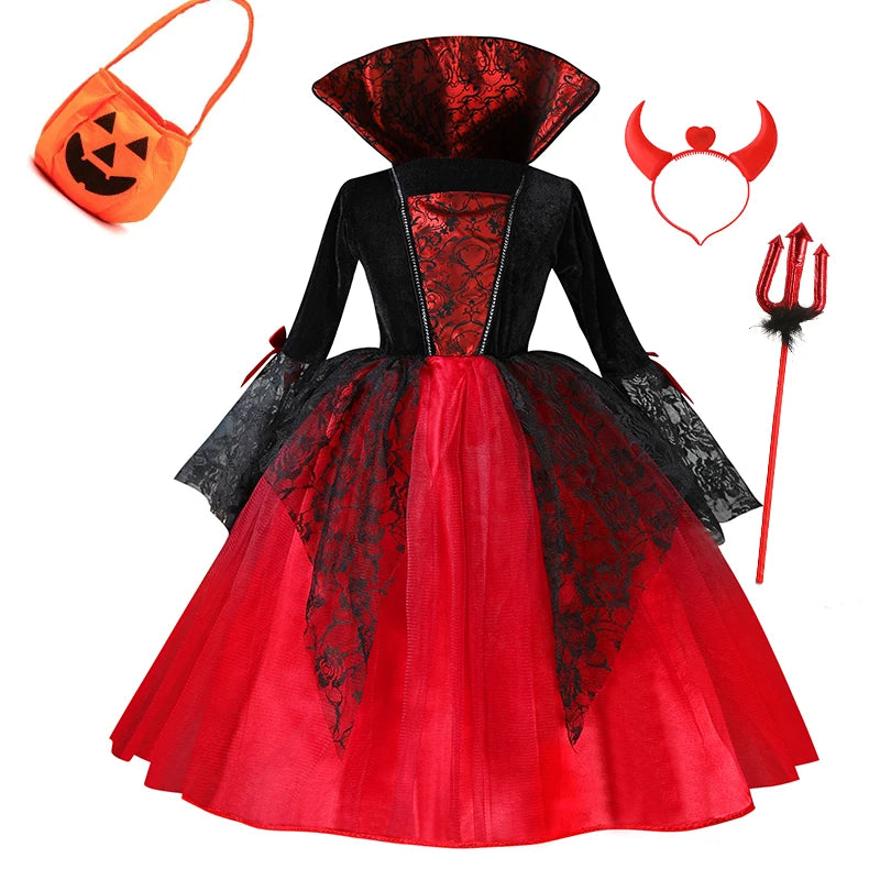 Bride Gothic Cosplay Vampire Costume
