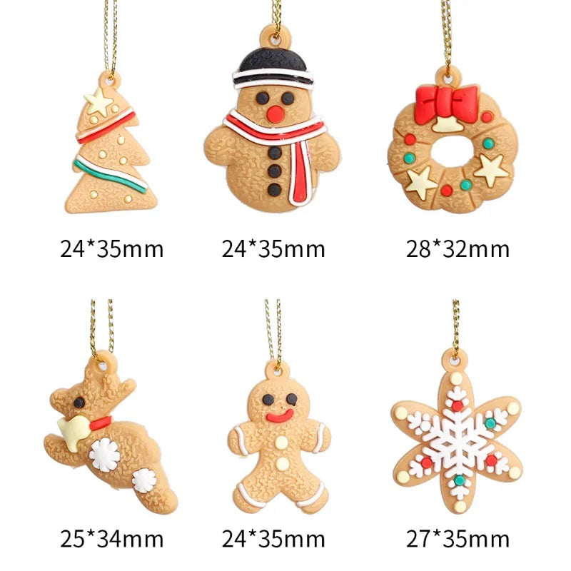 Xmas Gingerbread Man Ornaments