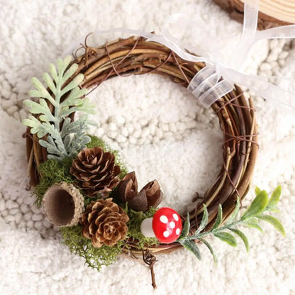 Small Christmas Wreath - Elegant Seasonal Decor