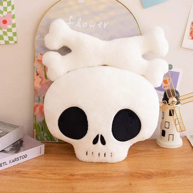 Horror Halloween Props Stuffed Skull