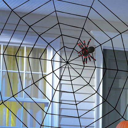 Giant Spider Web Halloween Decoration