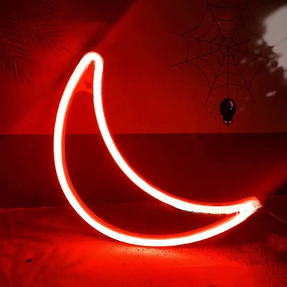 Halloween Bat Spirit LED Neon Wall Decor - USB or Battery Powered