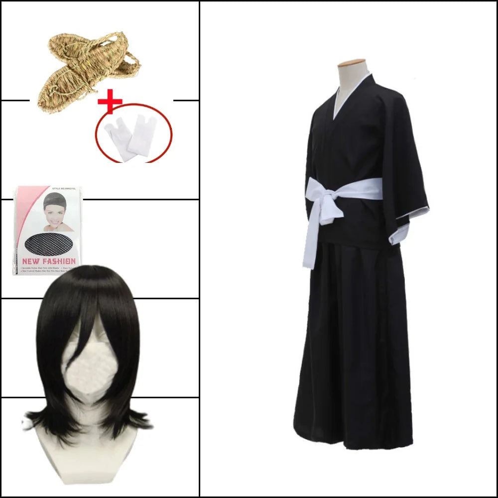 BLEACH Kuchiki Rukia Shinigami Cosplay Costume