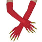 Cool Halloween gloves Green Ghost claws