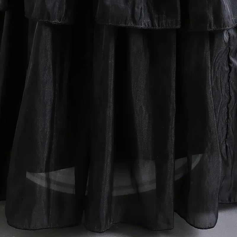 Wednesday Adams Cosplay for Girls Costume 2025