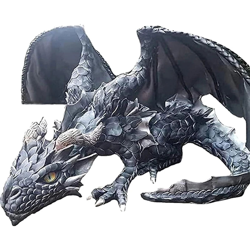 Garden Big Squatting Dragon Sculpture