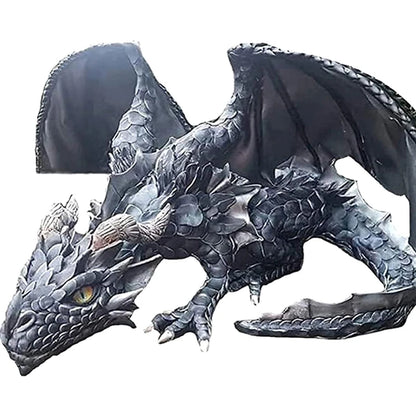Garden Big Squatting Dragon Sculpture